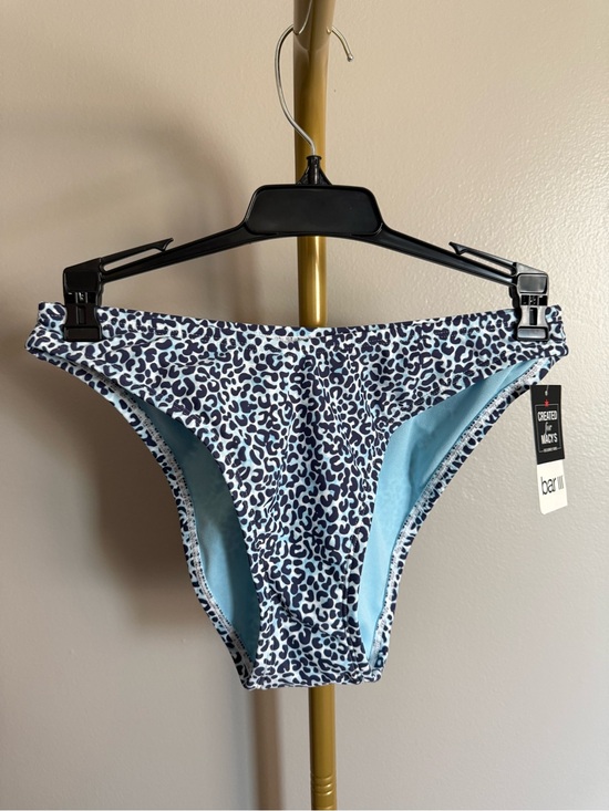 Bar III Other - NWT Bar III “On the Prowl” Bikini Bottom – Navy Leopard Print (Size XS)